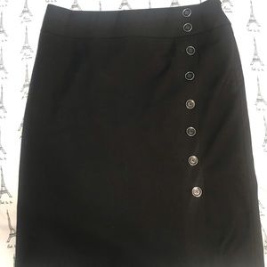 Black skirt White House black market size 12 NWT